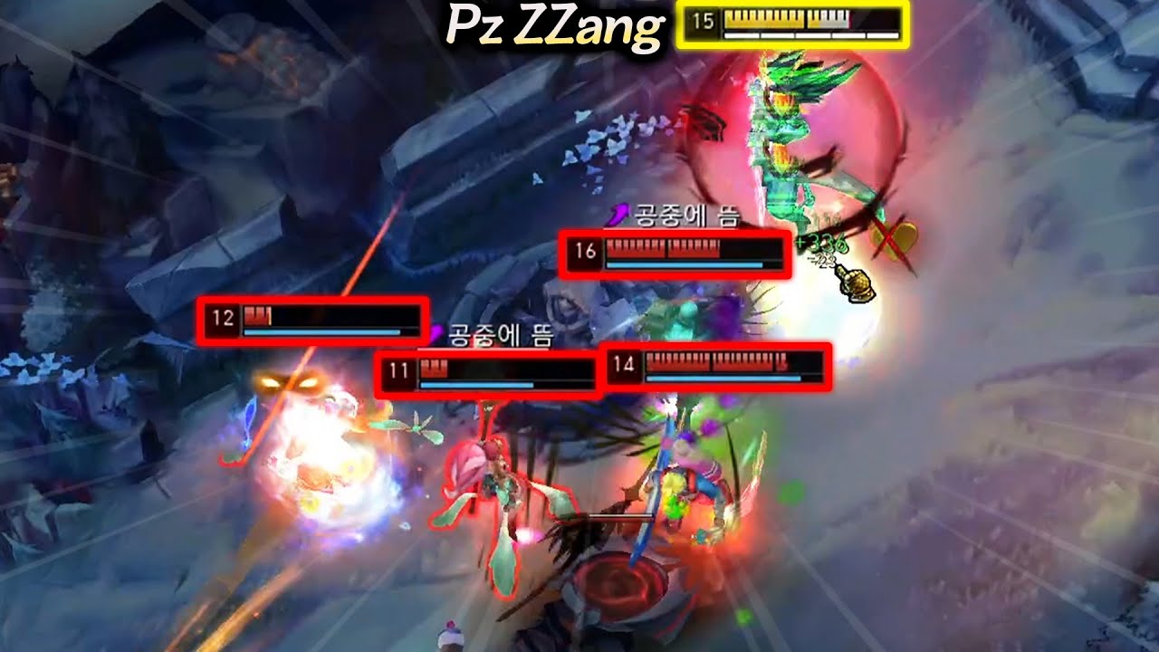 도파민 풀도핑 급으로 흘러나오는 미친 교전력 MAX 야스오