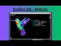 KolibriOS - Kfetch - Neofetch but for KolibriOS.
