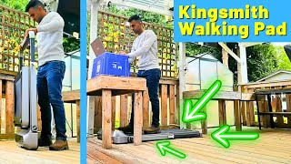 Folding Treadmill Kingsmith WalkingPad R2 Review - Handy Andy Review!