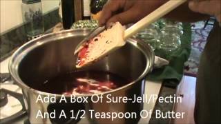 Make Blackberry Jam Using Kitchen Aid Strainer (repaired video)