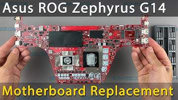 Asus ROG Zephyrus G14 GA401 Motherboard Replacement Guide