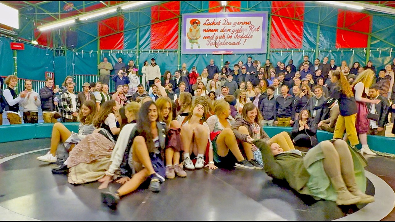 Октоберфест. Веселье на Чертовом колесе. Челлендж Тойфельсрад