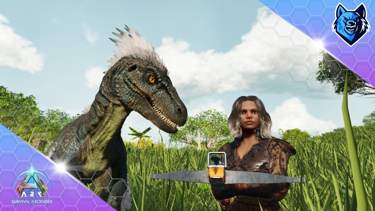 Moving to my New Base Location + Raptor Taming - ARK Survival Ascended ...