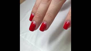 классический маникюр снятие гель лака жидкостью покрытие лаком