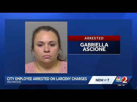 Wildwood city employee fired and arrested for alleged $23K theft