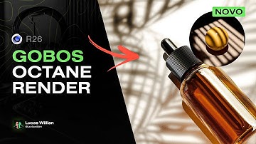 Como criar Gobos no Octane Render - Tutorial Cinema 4D R26