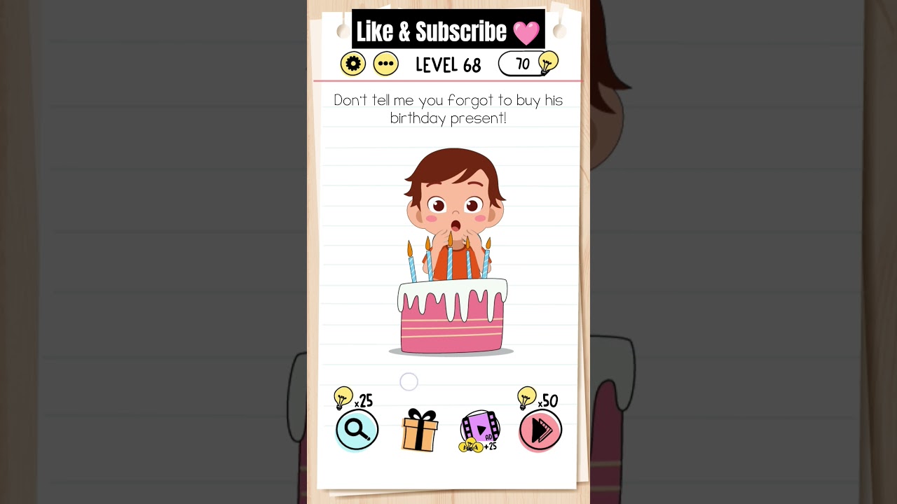 Don't Tell Me You Forgot To Buy His Birthday 🎂 Present🎁? Brain Test Level :- 68