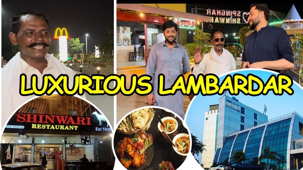 Lambardar ka aj kinara hotel ka visit | Shinwari restaurant py khana | full mazy 😋 |