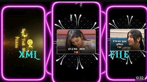 #suraj hua maddham x Tor mon paray💘💞XML file Bangla song 🔰 XML file alight motion 🔰 XML file 🔰