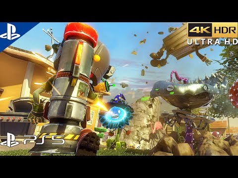 Plants vs Zombies Garden Warfare (PS5) 4K 60FPS HDR Gameplay 