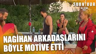 Nagihan Atakan ve Nefise'yi Böyle Motive Etti | Survivor All Star 2024 91. Bölüm