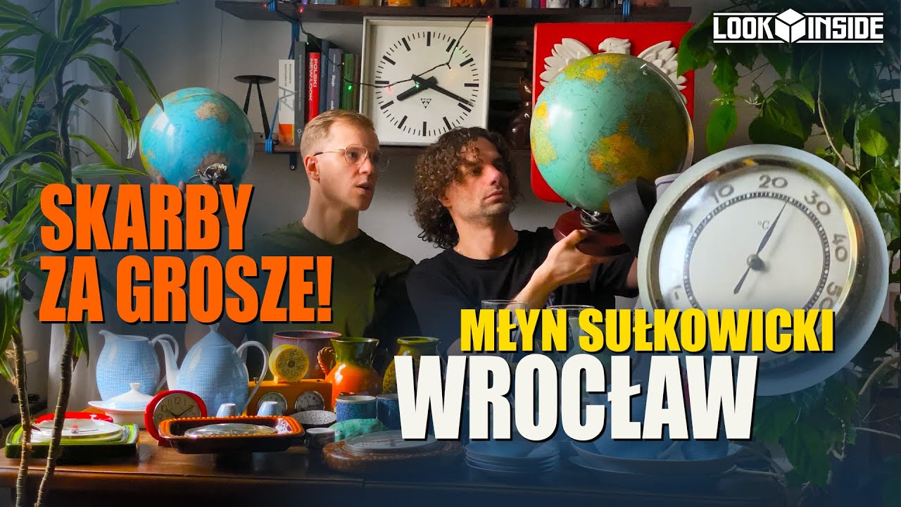 🌍 Skarby z Giełdy Staroci pod Młynem Sułkowickim we Wrocławiu! 🕰️