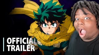 Deku Isnt Playing AT ALL | MHA S7 Official Trailer 2 REACTION