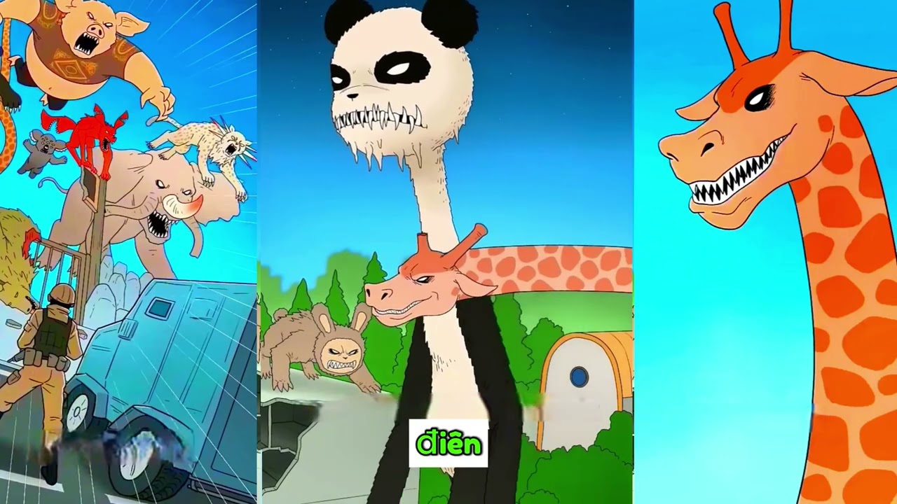 FULL ĐỘNG VẬT ĐIÊN LOẠN - SỞ THÚ CUỒNG LOẠN | HOẠT HÌNH HAY NHẤT