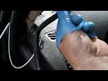 X5 E53 3.0i How to open blocked sunroof water drain Part 2