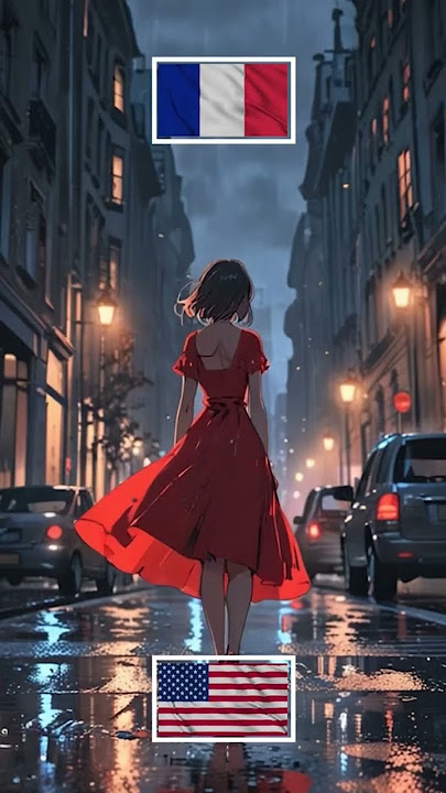 Learn French with Music 🎶 | Je danse avec le vent, la pluie 🇫🇷✨| French to English Lyrics #Shorts