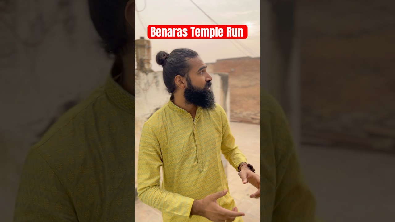 Video thumbnail: #travelindia #benaras #templerun #templesofindia #travellersofindia #varanasi #oldcity #templeinfo