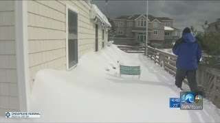 Art Kohn on snow conditions in Sandbridge