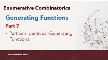 Generating Functions | Partition Identities