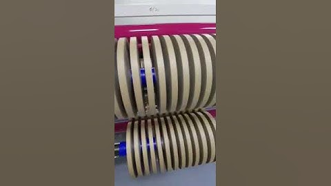 FQ01 Double shafts tape slitting rewinding machine