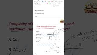 TRE 4.0 | Minimum and Maximum using Divide and conquer | Master Theorem |Computer Science #bpsctre4