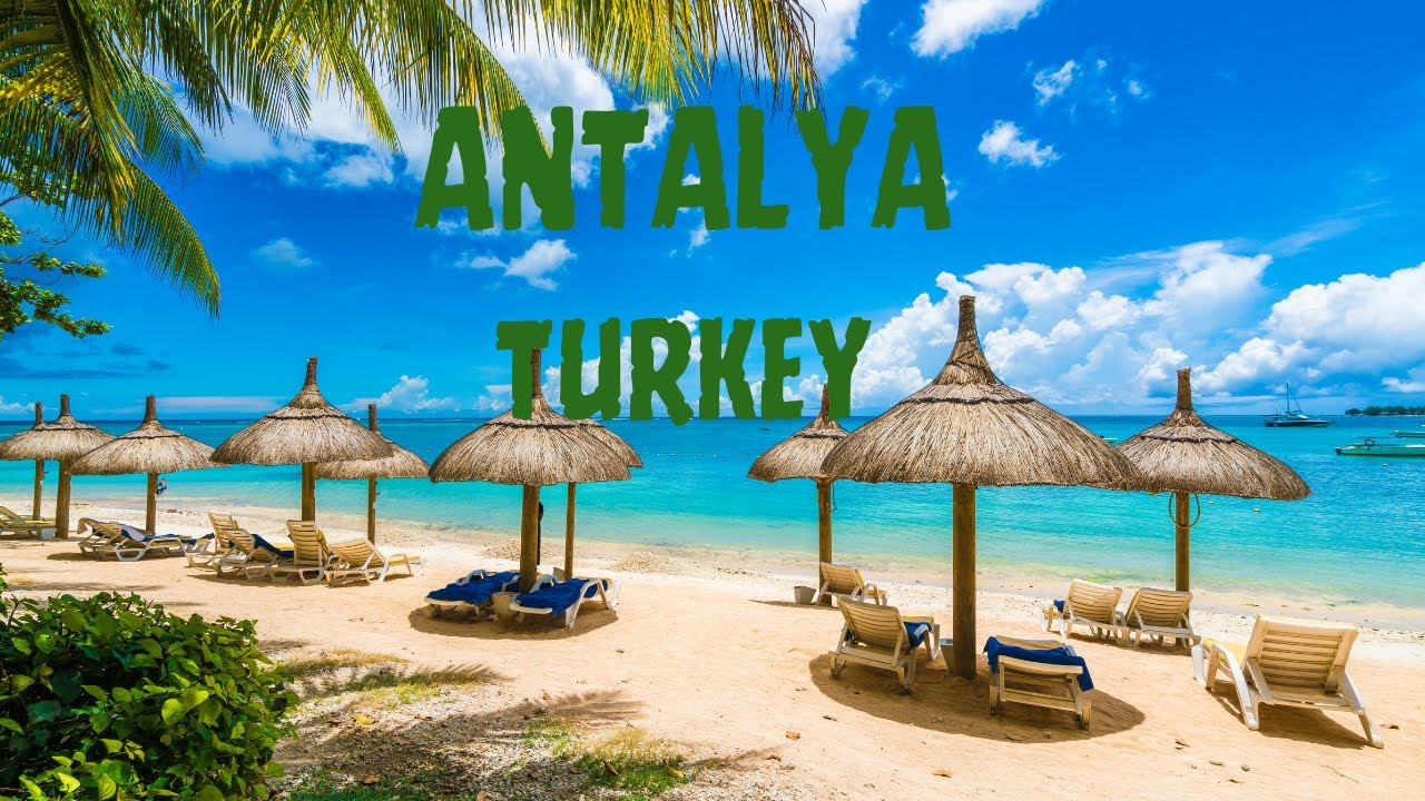 Antalya Turkey Travel Relaxing Music Along With Beautiful Nature 4K Videos relaxing music 