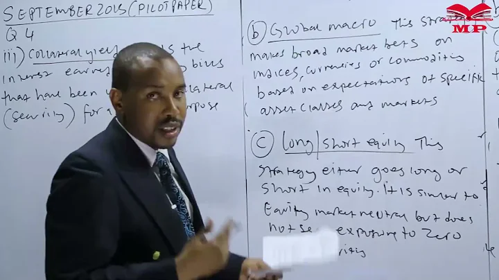 ALTERNATIVE INVESTMENTS TERMS