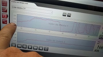 scanner Delphi teste de sonda lambda na partida