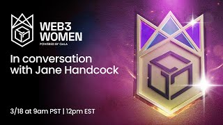 Web3 Women in Conversation - Jane Handcock