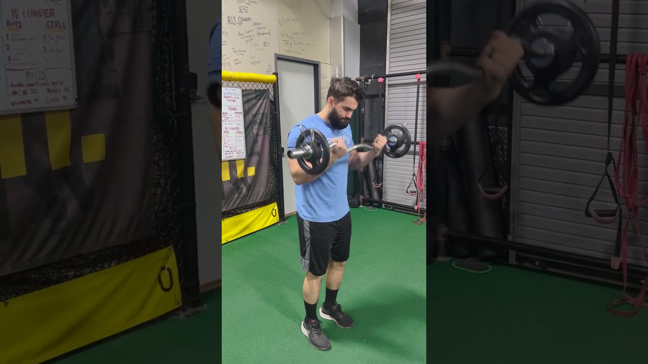 Supinated EZ Bar Curl