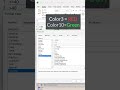 Excel Trick 38 - Conditional Custom Format in MS Excel To Show Numbers in Red/Green  #shorts