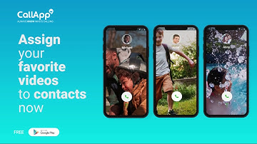 CallApp Video ringtons