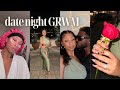 FULL DATE NIGHT GRWM 🎀 | bouncy curls, glowy skincare routine and trying new makeup | BeeSaddity TV