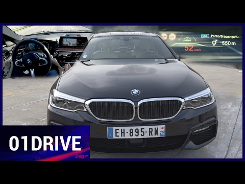 Vidéo: Premier Essai De La BMW Série 5 - Le Manuel