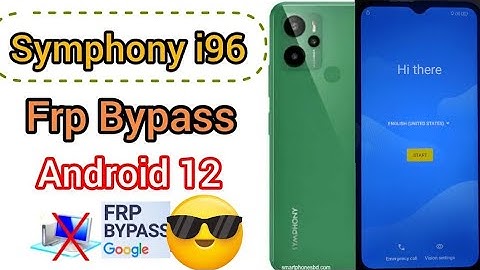 Symphony i96 Frp bypass first time new method 💯 percent working