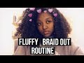 My Braid Out Routine On Natrual Hair | HeyLayah
