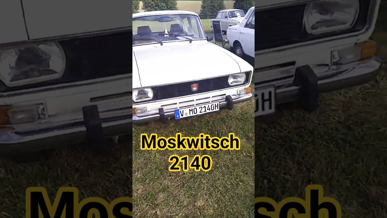 DDR Oldtimer Auto Moskwitsch 2140