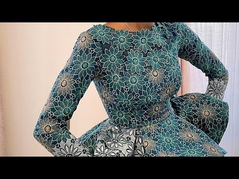 2021 Ankara,  Lace Gowns Skirt And Blouse Styles Gorgeous, Flawless, African Dresses unique