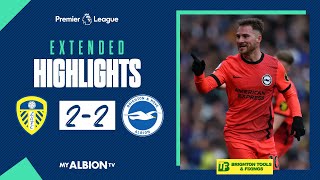 Extended PL Highlights: Leeds 2 Albion 2