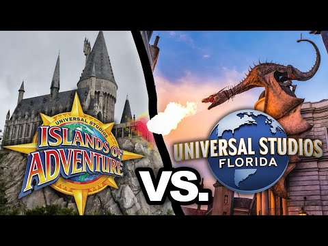 Vidéo: Différences entre Disney World et Universal Orlando