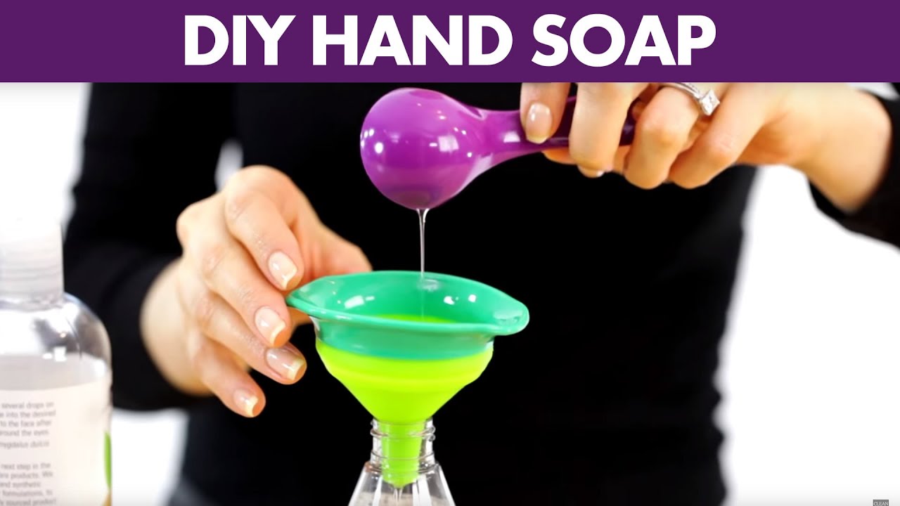 Hand Soap - Day 2 - 31 Days of DIY Cleaners (Clean My Space)