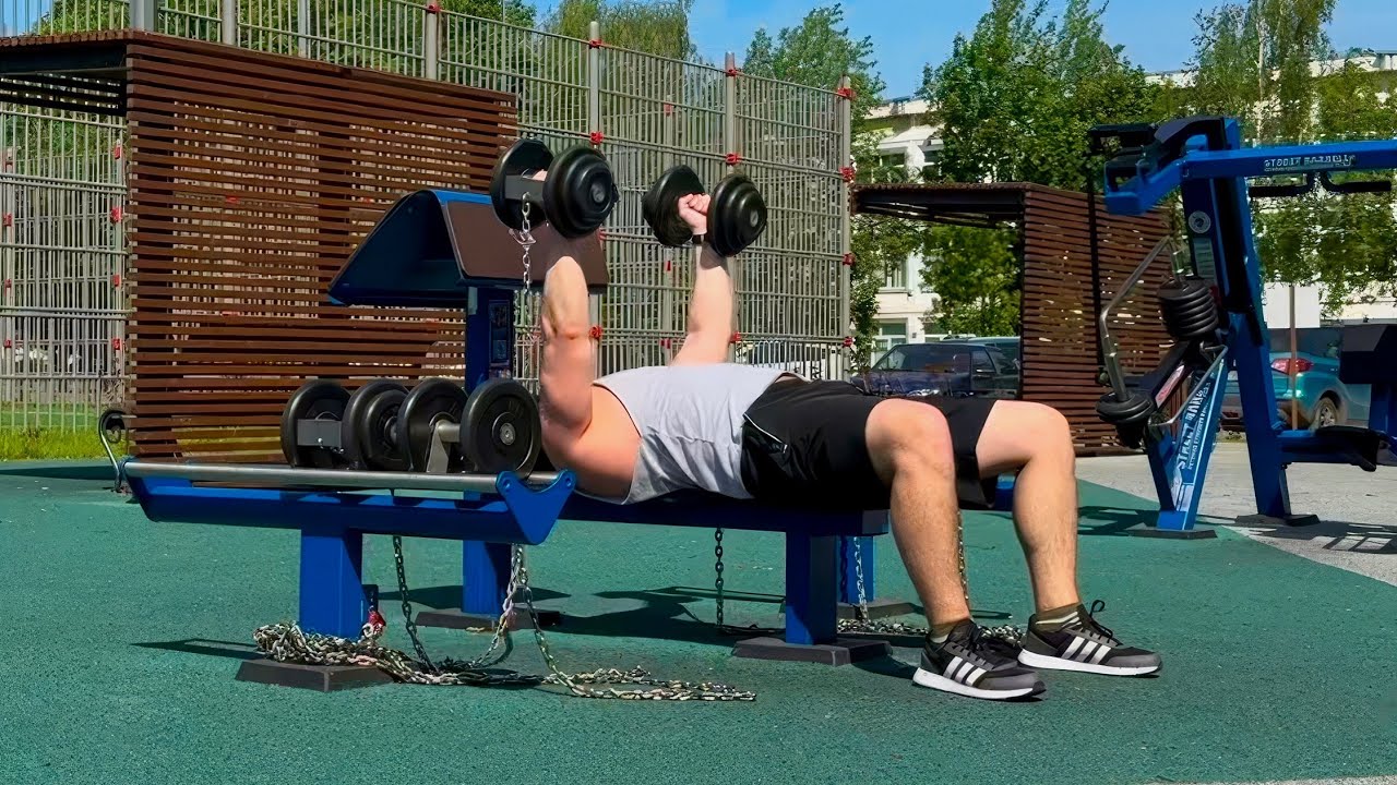 Спина и грудь на уличных тренажерах