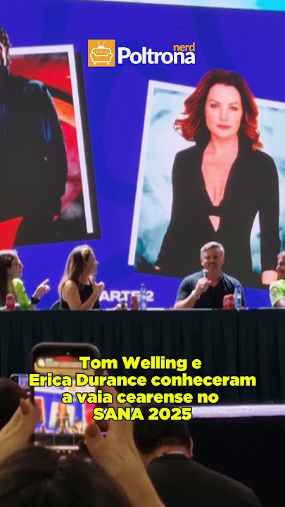 Tom Welling e Erica Durance conheceram a vaia cearense