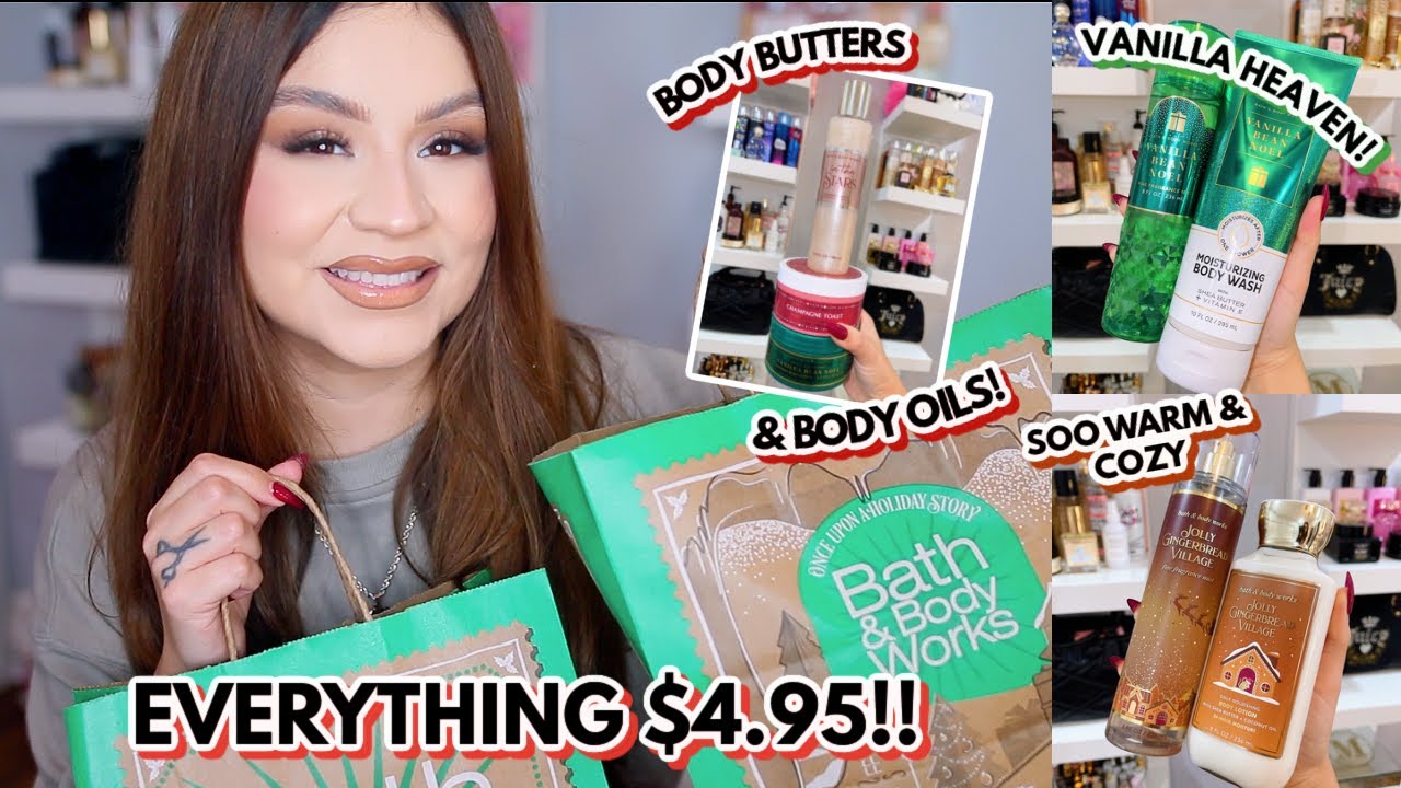 EVERYTHING I GOT FOR 4.95 AT BATH & BODY WORKS! PERFUME DUPES, NEW