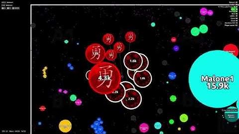 Agar.io - HSLO Multibox - Splitrunning (Real Time)#1