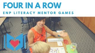 Four In A Row - Literacy Mentor Games