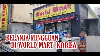 WEEKLY SHOPPING AT WORLDMART KOREA screenshot 2