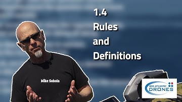 Drone License: Part 107 Certification Training - 1.4 Rules and Definitions