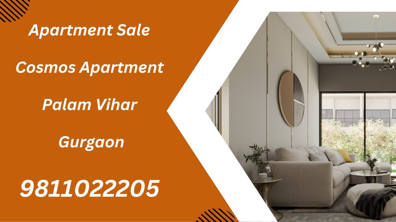 Apartment Sale Cosmos Apartment Palam Vihar Gurgaon 9811022205 YouTube