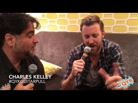 Charles Kelley Backstage at QYK Guitar Pull 2015